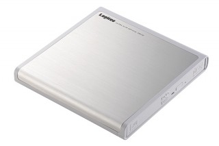 ロジテックINA、奥行サイズ134mmのポータブルDVDドライブを発売