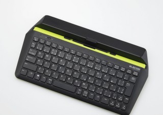 エレコム、スタンドを搭載したタブレット用キーボード3製品を発売