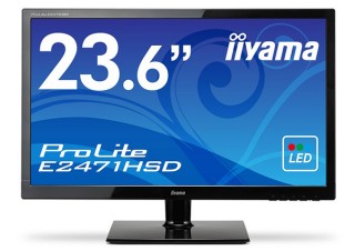 iiyama、23.6型ワイド液晶ディスプレイ「ProLite E2471HSD」を発売