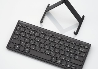 エレコム、AndroidタブレットやWindowsパソコンに対応するBluetoothキーボード
