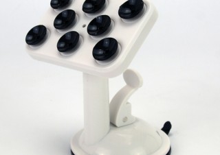 スペックコンピュータ、スマホをデスクに固定できる吸盤スタンドを発売