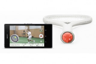 ソニー、テニスのショットを分析してスマホに表示する「Smart Tennis Sensor」を発売