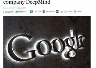 Google、人工知能を研究する企業DeepMindを買収--ロボット事業で活用か