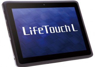 NEC、ビジネス向け10.1型Androidタブレット「LifeTouch L」を発売