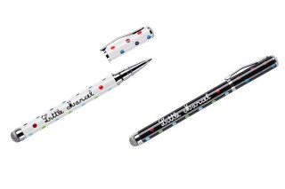 プレアデス、水玉デザインのボールペン付き静電容量式スタイラスを発売