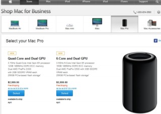 Apple、円筒形デスクトップ「Mac Pro」の出荷を4月に延期