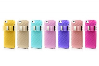 プレアデス、リボン型クランプが特徴的な女性向けiPhoneケース「Parfum」