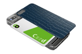 リンクス、スライド式のICカード収納スペース付きiPhone5s.5ケースを発売