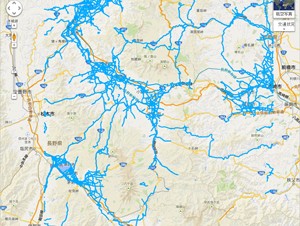 Honda、「インターナビ」による豪雪災害エリアの道路通行実績情報を公開