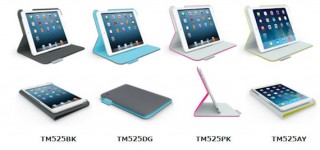ロジクール、iPad mini Retina対応二つ折りケース「TM525r」発売