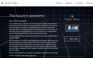 Google、現実世界をスマホで3D認識する「Project Tango」を発表