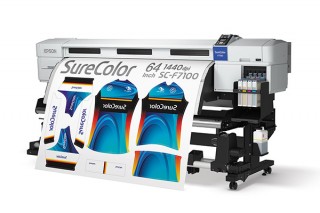 エプソン、ソフトサイン用途向け昇華転写プリンタ「SureColor SC-F7100」を発売