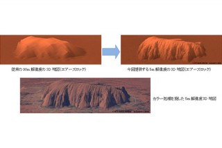 NTTデータとRESTEC、衛星画像を活用した「全世界デジタル3D地図提供サービス」を開始