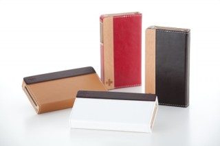 トリニティ、横開きフリップスタイルのiPhone 4専用レザーケース