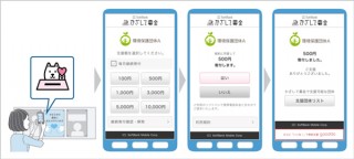 ソフトバンクモバイル、日本初の募金プラットフォーム「かざして募金」提供開始