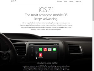 Apple、「Carplay」を搭載した「iOS 7.1」を提供開始