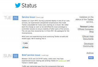 Twitterが一時ダウン、多くのユーザーが利用できず