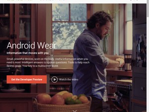Google、新プロジェクト「Android Wear」発表