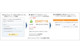 @nifty、ログイン方法にワンタイムパスワード認証を導入
