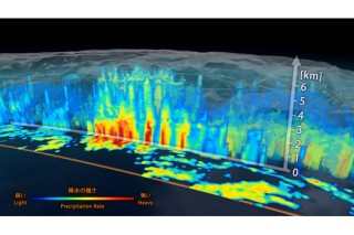 JAXA、GPM主衛星からの初画像を公開