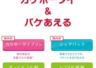 docomoの新料金プランは通話定額・パケットシェア