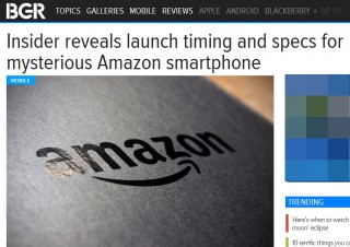 Amazonの独自スマホ、複数カメラで裸眼3D機能搭載か