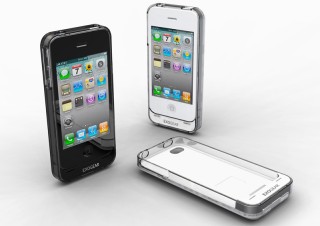 世界初となるiPhone 4用バッテリー付きスリムケース「exolife」
