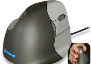 上海問屋、人間工学に基づいたデザインのバーティカルマウス