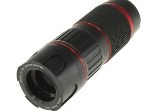 上海問屋、iPhone用6〜18倍可変ズームレンズセット発売