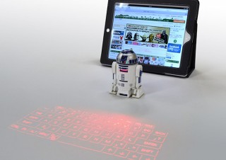 ラナ、「R2-D2」をモチーフにした投影式キーボードを発売