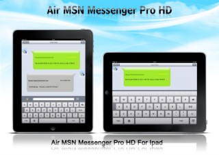 グローバルエージェント、iPad専用のMSNチャットアプリ「Air MSN Messenger Pro HD」