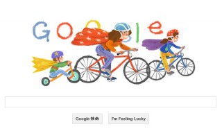 今日のGoogleロゴは母の日