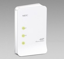 NEC、接続時間をコントロールできるWi-Fiルーター発売