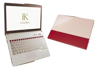 富士通、女性向けPC「Floral Kiss」の新モデル