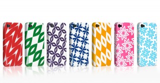 フォーカルポイント、グラフィカルなパターンを施したiPhone 4用ケース