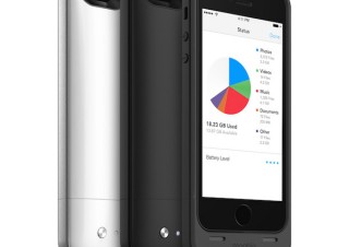 iPhoneの容量を拡張するストレージ内蔵ケースが発売