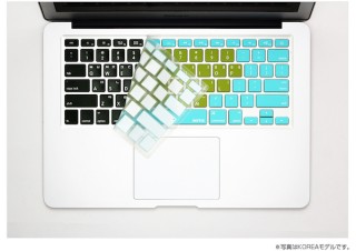 ロア、アイスクリーム色のMac Bookキーボードカバー
