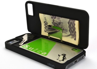 ICカード・お札・小物を収納できるiPhoneケース「iCash」