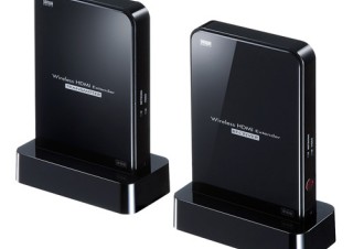 サンワ、ワイヤレスHDMIエクステンダーを発売