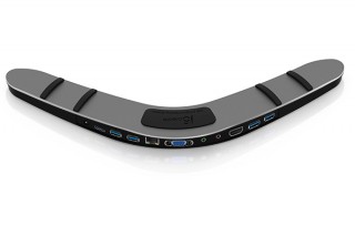 加賀ハイテック、ブーメラン型のドッキングステーションを発売