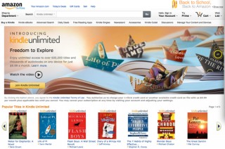 Amazon、月9.99ドルの電子書籍読み放題サービス
