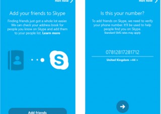 Android版Skype 5.0はスマホの連絡先と連動