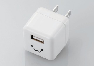 エレコム、1.8Aの高出力が可能なUSB ACアダプタ発売