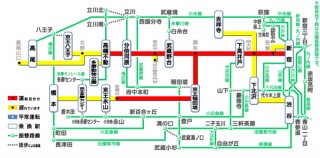 京王線多磨霊園駅で人身事故、一部区間で運転見合わせ