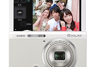 カシオ、チルト液晶を搭載したデジカメ「EX-ZR50」発売