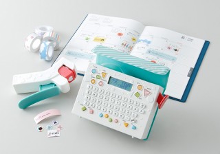 キングジム、手帳用シールを作成できる感熱プリンタ「ひより」
