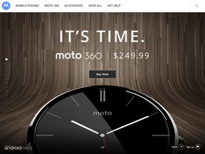 Motorola、スマートウォッチ「Moto360」発売