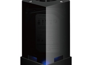 アユート、RAID機能を搭載する六角柱HDDケースを発売