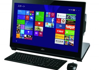 富士通、変形機能付きの液晶一体PC「ESPRIMO WH」