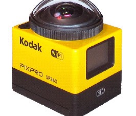 マスプロ電工、Kodakの「360°アクションカメラ」発売